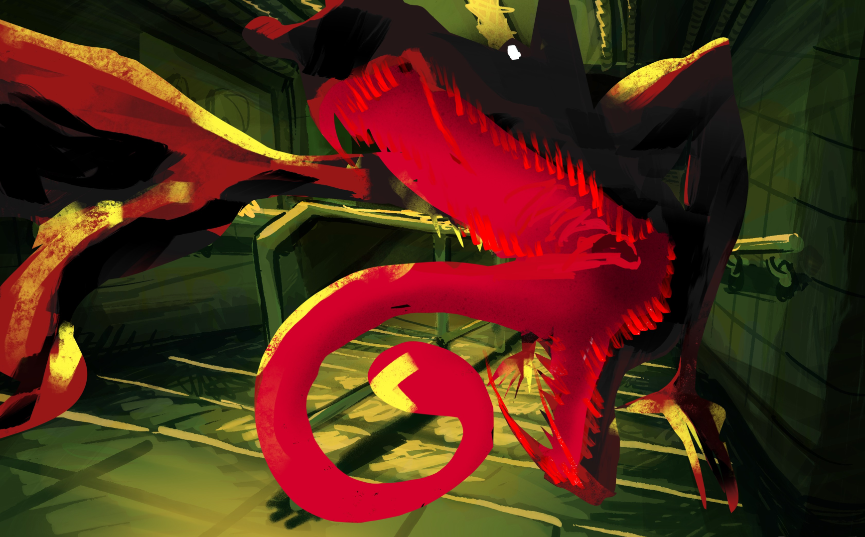 Monster concept RAAKLI site officiel du film court métrage animation Raakli ESMA 2026
