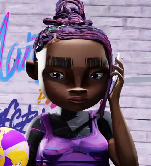 Nana hair RAAKLI site officiel du film court métrage animation Raakli ESMA 2026
